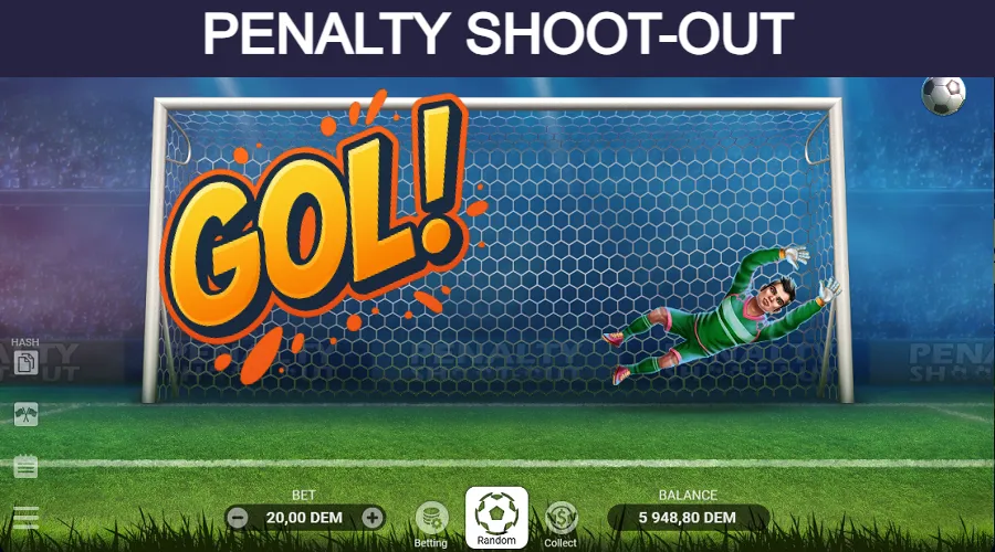 Penalty Shoot Out aplicación